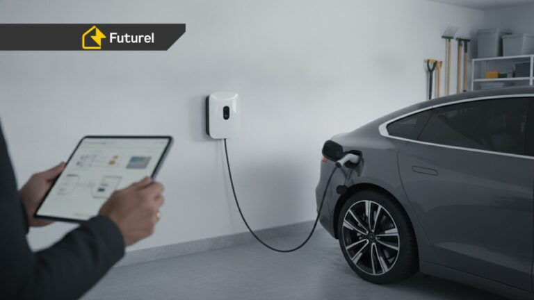 Ładowarka dwukierunkowa V2G V2H Polska przy domu z samochodem elektrycznym