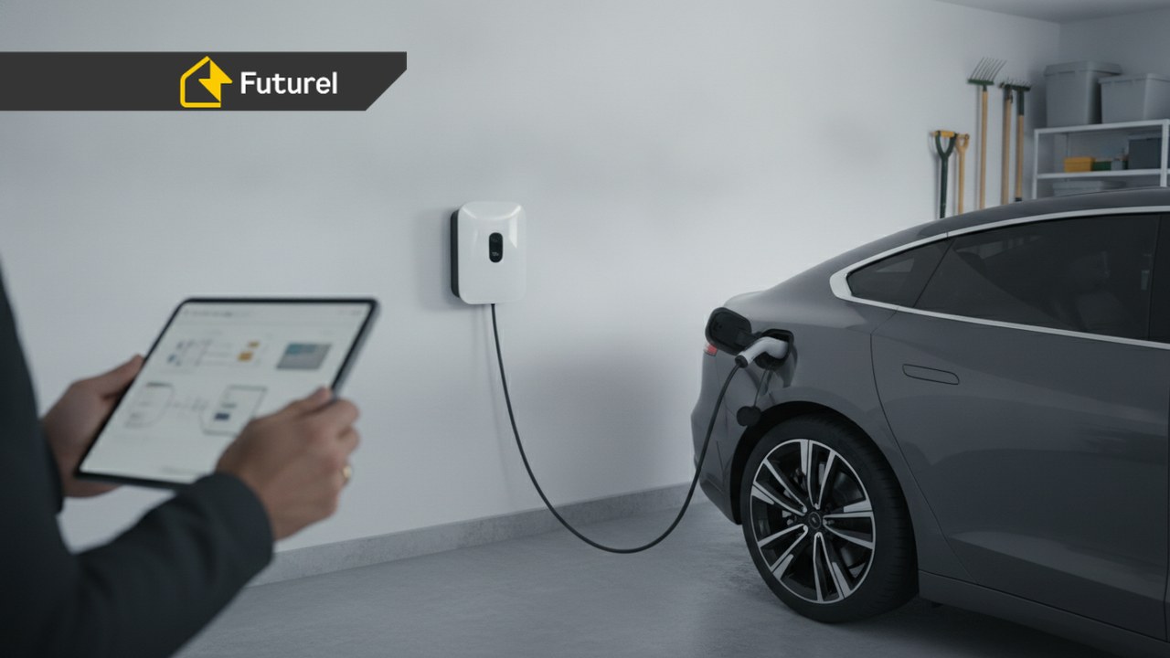 Ładowarka dwukierunkowa V2G V2H Polska przy domu z samochodem elektrycznym